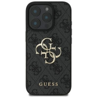 Guess 4G Big Logo iPhone 16 Pro Case - Black
