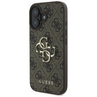Guess 4G Big Logo iPhone 16 Plus Case - Brown