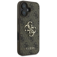 Guess 4G Big Logo iPhone 16 Plus Case - Brown