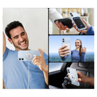 Ugreen Classy Clear Magnetic iPhone 16 Case - Transparent