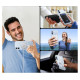 Ugreen Classy Clear Magnetic iPhone 16 Case - Transparent