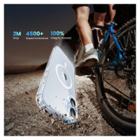 Ugreen Classy Clear Magnetic iPhone 16 Case - Transparent