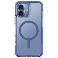 Uniq Combat iPhone 16 6.1" case Magclick Charging blue/pearl blue