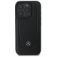 Mercedes Leather Urban iPhone 16 Pro Case - Black