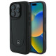 Mercedes Leather Urban Case for iPhone 16 Pro Max - Black