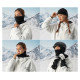 Qunature Oli Ski Neck Warmer Size L - Black