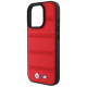 BMW M Perforated And Stitched Line MagSafe case for iPhone 16 Pro Max - red