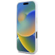 Guess Silicone Logo Strass 4G Case for iPhone 16 Pro - White