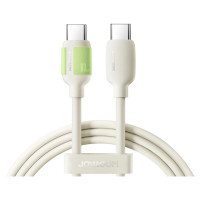 Joyroom S-A53 60W USB-C Cable - USB-C with fluorescent tip 1.2 m - beige