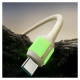 Joyroom S-A53 60W USB-C Cable - USB-C with fluorescent tip 1.2 m - beige