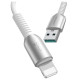 Joyroom S-A51 Cutting-Edge Series 3A USB-A - Lightning cable 1.2m - light gray