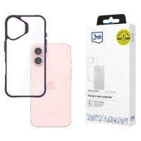 3Mk Protection 3mk Satin Armor Case+ Purple for Apple iPhone 16 - transparent