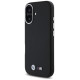 BMW M Smooth Full Wrapped Metal MagSafe iPhone 16 Case - Black