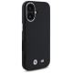 BMW M Smooth Full Wrapped Metal MagSafe iPhone 16 Case - Black