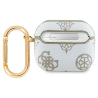 Guess GUA3PG4GPH AirPods 3 cover white/white 4G Hook
