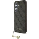 Guess GUHCS24FEGF4GBR S24 FE S721 brown/brown hardcase 4G Charms Collection