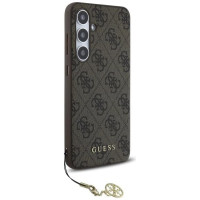 Guess GUHCS24FEGF4GBR S24 FE S721 brown/brown hardcase 4G Charms Collection