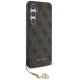 Guess GUHCS24FEGF4GBR S24 FE S721 brown/brown hardcase 4G Charms Collection
