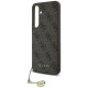 Guess GUHCS24FEGF4GBR S24 FE S721 brown/brown hardcase 4G Charms Collection