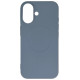 Wozinsky Liquid Silicone Case MagSafe for Samsung Galaxy S25 - Gray