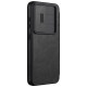 Nillkin Qin Pro Case for Samsung Galaxy S25 with Flip and Camera Cover - Black