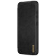Nillkin Qin Pro Case for Samsung Galaxy S25 with Flip and Camera Cover - Black