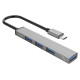 Orico AH-13 USB-C Hub Docking Station 1x USB-A 3.0 + 3x USB-A 2.0 - Gray