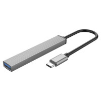 Orico AH-13 USB-C Hub Docking Station 1x USB-A 3.0 + 3x USB-A 2.0 - Gray