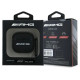 Mercedes AMG Leather White Logo Case for AirPods 4 - Black / White
