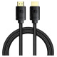 Baseus High Definition Series 8K HDMI Cable 1m - Black