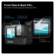 Spigen Glass.tR Slim Tempered Glass + Film 2-Set for GoPro Hero 9 / 10 / 11 / 12 - Transparent