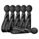 Joyroom JR-ZS422 Cable Organizer Silicone Headband with Magnet, Set of 6 - Black