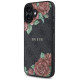 Guess GUHMP16SP4ROPEMCK iPhone 16 6.1" black/black hardcase 4G Flowers Print MagSafe
