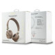 Guess Bluetooth ENC GUBH70EPOSMW Brown/Brown Peony Script Round Shape Headphones