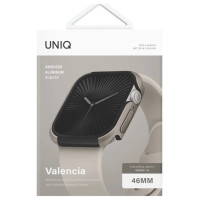 Uniq case Valencia Apple Watch Series 46mm silver/titanium silver