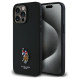U.s. Polo Assn. US Polo USHCP15XPEMK iPhone 15 Pro Max 6.7" black/black Embroidered DH Color
