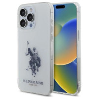 U.s. Polo Assn. US Polo USHCP15XTPUHRBH iPhone 15 Pro Max 6.7" white Shiny Big Logo