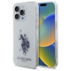 U.s. Polo Assn. US Polo USHCP15XTPUHRBH iPhone 15 Pro Max 6.7" white Shiny Big Logo