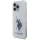 U.s. Polo Assn. US Polo USHCP15XTPUHRBH iPhone 15 Pro Max 6.7" white Shiny Big Logo