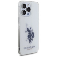 U.s. Polo Assn. US Polo USHCP15XTPUHRBH iPhone 15 Pro Max 6.7" white Shiny Big Logo