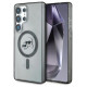 Karl Lagerfeld Button Karl & Choupette Heads Printed Logo MagSafe Samsung Galaxy S25 Ultra case black