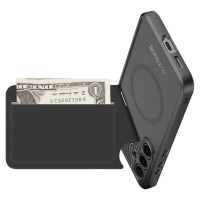 Dux Ducis Rafi II Case for Samsung Galaxy S25 with Stand and Wallet - Black