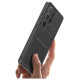 Dux Ducis Rafi II Case for Samsung Galaxy S25 Ultra with Stand and Wallet - Black