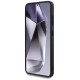 Guess Hot Stamp 4G Pattern Triangle Metal Logo case for Samsung Galaxy S25 - black