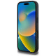 Guess Grained Big 4G Logo Small Classic Logo Case for iPhone 16 Pro Max - Black