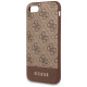 Guess 4G Stripe Collection case for iPhone 7 / 8 / SE 2020 / SE 2022 - brown