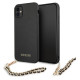 Guess Saffiano Chain case for iPhone 11 6.1" / Xr - black