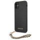 Guess Saffiano Chain case for iPhone 11 6.1" / Xr - black