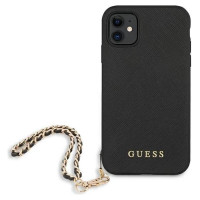 Guess Saffiano Chain case for iPhone 11 6.1" / Xr - black