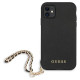 Guess Saffiano Chain case for iPhone 11 6.1" / Xr - black